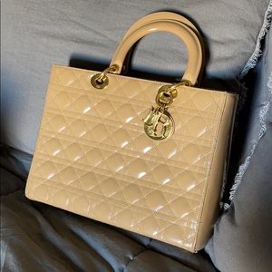 Christian Dior Cannage Lady Large